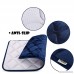 Dog Bed Mat Washable - Soft Fleece Crate Pad - Anti-slip Matress for Small Medium Large Pets by HeroDog - B072N4GCQB