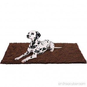 Dog Doormat Pet Mat - Microfiber Super Absorbent Rug for Cleaning Dirty Paws - B07C1MVMY9