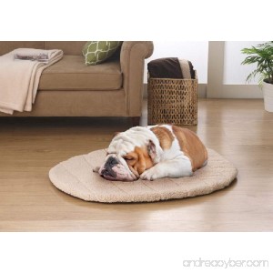 Elaine Karen Deluxe Ultra-Soft Cozy Fleece Reversible Dog Mat - PET BED - with TRAVEL BAG - B01DWPRQQK