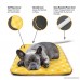 Fluffy Paws Indoor Pet Bed Warmer Electric Heated Pad with Free Cover (Dual Temperature & UL Certified) - B01MQFUBQL