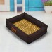 Hoxekle Pet Dog Cat Bed Ice Mat Summer Puppy Bamboo Leakproof Ice Pad Cooling Bed for Large or Small Cat Dog Sleeping Mats 1pcs - B07D5VL2NR