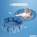 Keebgyy Pet Bed Mat (Multiple Sizes) Round Donut Cat and Dog Cushion Bed Breathable and Cool Fits Summer Cozy for Increase Sleep - B07DDC9CL9