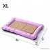 Lightning Dog SD Cool Mat Fabric Dog Bed for Summer Waterproof and Soft Pet Home 3D Memory Foam Filler make Your Lovely Pet More Comfortable Cozy and Nonslip Large Dog Bed - B07DNXM572