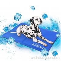 OSOPOLA Pet Dog Cooling Mat Gel Pad Waterproof Comfort Bed for Small Middle Large Dogs Pets Blue Chair Mat for Office Home - B07422Z4LM