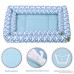 Pecute Crate Cool Bed Water Resistant Machine Washable Ultra-Durable 2 size 2 Colors - B074CWBPVL