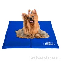 Pet Cooling Mat  Soft Comfortable Pet Chilly Gel Mat  Folding Self Cooling Pet Bed for Keeping Dogs Cool in Summer - B071WLDFZD