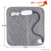 Pet Heating Pad Adoric Life Safety Indoor Waterproof Electric Heating Pad for Dogs and Cats 2 Level Adjustable Temperature Mat with Chew Resistant Steel Cord 17.7 X 17.7 inch - B077MBGSX3