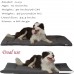 QIAOQI Dog Bed Dog Crate Mattress Soft Pet (Dog/Cat) Bed Durable Lightweight Kannel Mat Machine Washable Pet Bed Liner - B079HHTBND