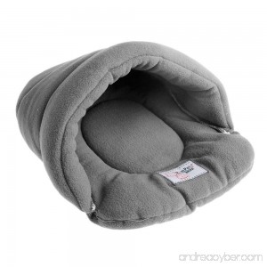 Angelwing Pet Bed House Soft Warm Plush Soft Cozy Nest Mat Pad Cushion Cat Dog - B01NCIZAV8