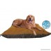 ehomegoods 54X47 XXXL Sudan Brown Jumbo Orthopedic Micro Cushion Memory Foam Pet Bed Pillow for XLarge dog with 2 external covers + Waterproof Internal cover - B00HYO7G4S
