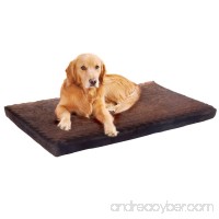 Extra Large PAW Memory Foam Dog Bed With Removable Cover 46" x 27" - B01MREWWHG