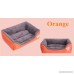 Pet Dog Cat Bed Puppy Cushion House Pet Soft Warm Kennel Dog Mat Blanket Orange Color - B019T4U0N4