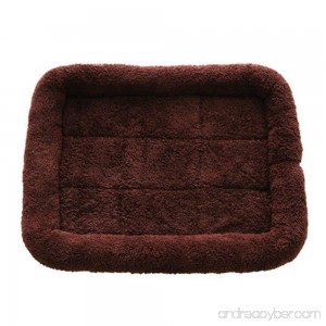 Pet Dog Nest Cushions Cat Bed Kennel Velvet Pet Mats - B0732WVQD3