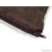 Petface Dog Bed - Memory Foam Mattress Pet Bed Pillow Fleece and Faux Sheepskin Washable - Medium & Large - Brown & White - B076Z7LCT1