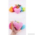 Pets Corner Market Cute Colorful Love Small Dog Pillow PP Cotton Padded Heart Shaped Pillow For Pet Toys Soft Plush Dog Bed Puppy Kennel Pillow - B078XDKFGJ
