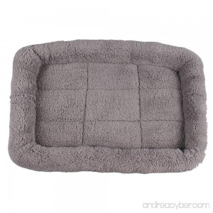 Topda Padded Dog Cat Mat Pet Bolster Bed Soft Crate Cushion Car Sofa Mat for Pet - B075TWKN2S