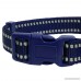 Blueberry Pet 3M Reflective Adjustable Classic Solid Color Dog Collar 6 Colors Matching Leash Available Separately - B017CPPUGY