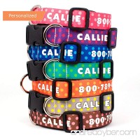 Buttonsmith Custom Personalized Dog Collar - Fadeproof Permanently Bonded Printing Military Grade Rustproof Buckle Resistant to Odors & Mildew Choice of 5 Sizes 100% Made in USA - B07763R6C5 id=ASIN