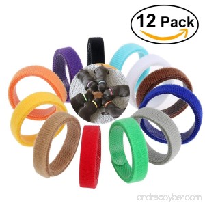 Feeko Adjustable Puppy ID Bands Collars 12 Colors - B01M69C55C