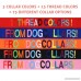 GoTags Custom Embroidered - Tough Nylon Dog Collar with Stainless Steel Metal Buckle. Personalized with Pet Name and Phone Number. - B0075XVPN6 id=ASIN