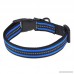 Mile High Life Night Reflective Double Bands Nylon Dog Collar (3 Sizes 4 Colors and Multi-pack Available) - B0719P8YMV