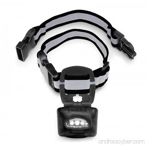 PupLight2 Twice as Bright with Reflective Dog Safety Collar - B008EPFFBM