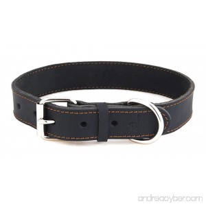Reopet [Leather Made in US] trade; Leather Dog Collar - B01GREW1I6