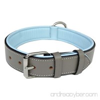 Soft Touch Collars - Luxury Real Leather Padded Dog Collar - The Capri Collection - - B018097C5S