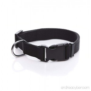TAIDA Durable Adjustable Nylon Dog Collar 1 Inch Wide for Large medium Dogs - B071S4DK3T
