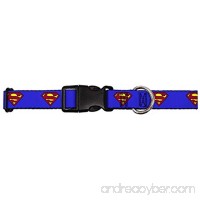Buckle-Down Superman Shield Martingale Dog Collar - B01M7O0CJP