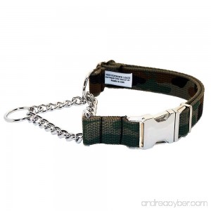 Camo Series Martingale Dog Collar | Made in the USA | The Ultimate Leash - B00KPZFVFO