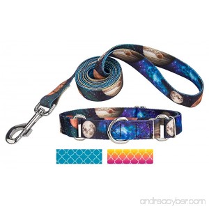 Country Brook Design Martingale Collar & Leash - Hot Fashion Collection - B01NBYXRAT