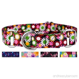 Country Brook Petz Martingale Dog Collar - Floral Collection - B07D7DRGL5