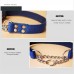 JYHY Stainless Steel Chain Martingale Collar - Gear Adjustable Choke-Style Dog Collar - B075R6SHV7
