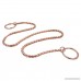 Moonpet P Snake Chain Dog Choke Collar - Heavy Duty for Small Medium Large Breeds - Command Obedience Training Slip Collar - B01L8SG4BG