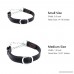 Wellbro Martingale Leather Dog Collar Adjustable Dog Training Collar With Heavy-duty Stainless Steel Choke Chain For Better Control of Pets - B01AXOUNCC