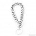 Heavy Duty Stainless Steel Silver Tone Curb Chains Pet Dog Collar Necklace - 14-36 inches x 15millimeters - B073F5QW8T