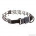 Herm Sprenger 50037 010 (57) Dog Pinch Collar Black Stainless Steel with Click Lock Buckle - 1/11 inch (2.25 mm) - Size 16 inch (40 cm) - B019J03KJ4