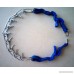 Prong Dog Collar Blue 60 cm(24 in) Adjustable Quick Clasp Training Stop Pulling Chrome steel - B0743JFH96