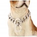 Stainless Steel Pet Dog Choke Collar 15 millimeters Wide 14-36 inches Available Silver Tone for Very Large Dogs - B073F2K94R
