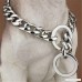 Ultra Strong Heavy Duty Chain Dog Training Pitbull Dog Collar -Stainless Steel Slip Chain Collar - Best for Pit Bull Mastiff Bulldog & Big Breeds - 14-36 inches Available x 15millimeters - B073DZCMWS