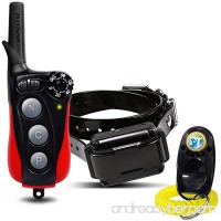 Dogtra IQ Plus+ Remote Training Collar - 400 Yard Range Waterproof Rechargeable Shock Vibration - includes PetsTEK Dog Training Clicker - B07CTWTR6W