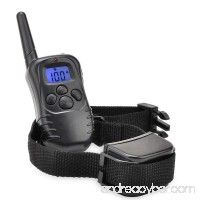 Dr. Pet Trainer 998DR Dog Training Collar Rechargeable and Rainproof 330yd Remote Dog Shock Collar with Beep  Vibration and Shock Electronic Collar - B073H1CJS3