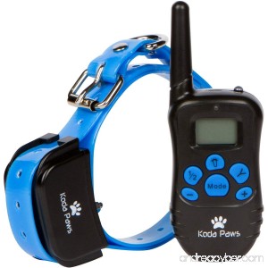 Electronic Training Collar for Dogs with Remote Control - Shock & Bark Collar for Small Medium and Large Dogs | Waterproof & Rechargeable E-Collars | Pet Obedience Trainer & Correction Device - B07BNV5L1Y