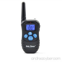 Petrainer Replacement Remote Transmitter for 330 Yards Remote Training E-collar  Rechargeable and Waterproof Dog Training Collar with Upgraded-blue Backlight Screen - B07B92B75G