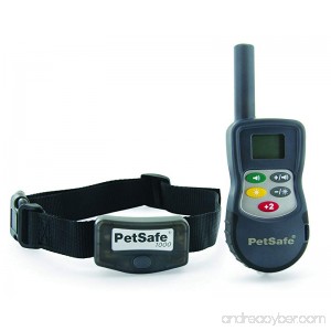 PetSafe Elite Remote Trainer Rechargeable Waterproof with Tone and Static Stimulation Up to 2 Dogs - B007MME0ZK
