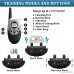 PetSpy 1100 Yard Waterproof Rechargeable Remote Training Dog Collar with Beep Vibration and Electric Shock for 2 Dogs - B017GEX2X4