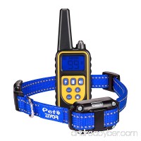 ZIYOR Dog Training Collar with Remote  850 yd Pet Shock Collar  100% Waterproof and Rechargeable Remote Control with Beep  Vibra and No Harm Shock Electric Collar for Small Medium Large Dogs - B07CSZCMY8