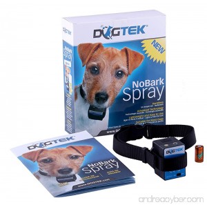 Dogtek NoBark Spray Bark Control Collar (collar only spray refill not included) - B07D4QNDCX