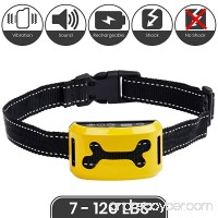 Handy Hound [2018] Bark Collar - No Bark Dog Collar with Sound  Vibration  Static Shock or No Shock Correction  USB Rechargeable for All Breeds and Sizes  Trainer Recommended Bark Control - B075WGD4NJ